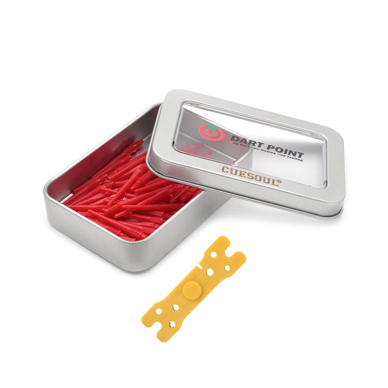 Pointes De Fléchettes CUESOUL OTO - Pack De 80 | Compatible Acier Et Soft Tip | Pour Joueurs Assidus