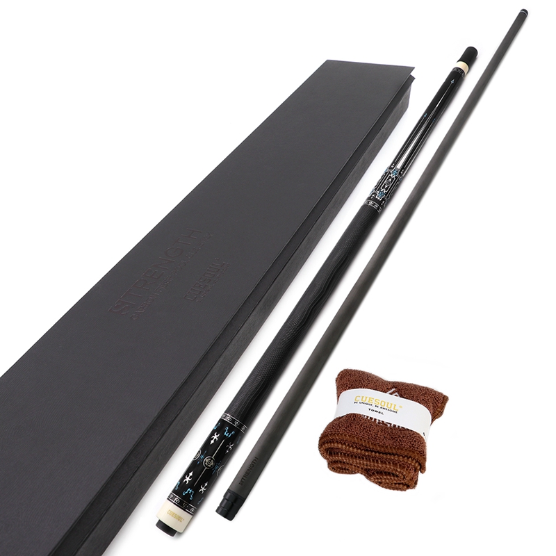 CUESOUL STRENGTH 58inches 19oz Carbon Fiber Pool Cue Stick