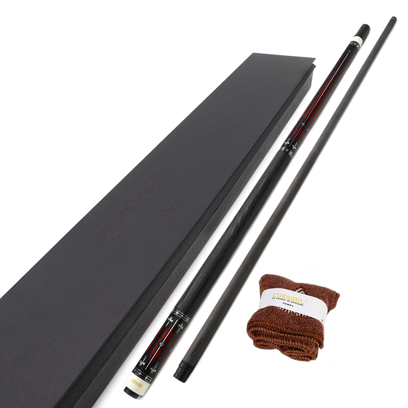 CUESOUL キュースティック　19oz CUESOUL FIRE Break Jump Cue Stick 19oz 13mm Tip-Yellow Break