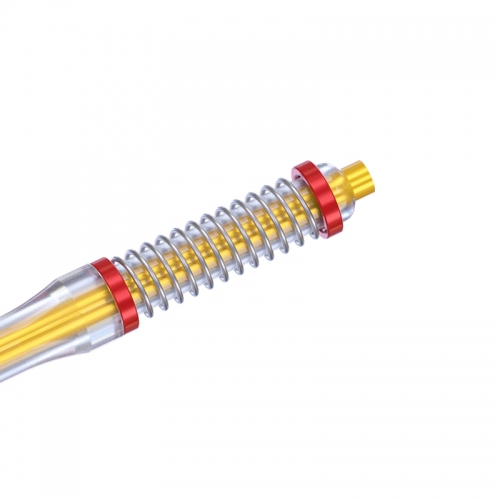 CUESOUL TERO AK7 Telescopic Dart Shafts – Built-in Spring – Multiple Lengths (B/C/D/E/F/G/H) – Green