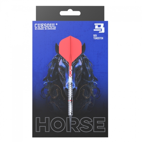 CUESOUL Chinese Zodiac 'HORSE' 18g Soft Tip 90% Tungsten