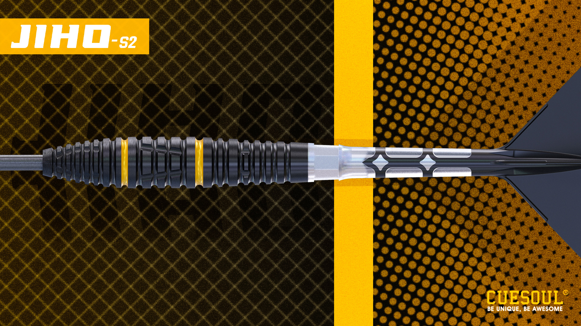 CUESOUL JIHO S2 21g/22g Steel Tip 90% Tungsten Dart Set with
