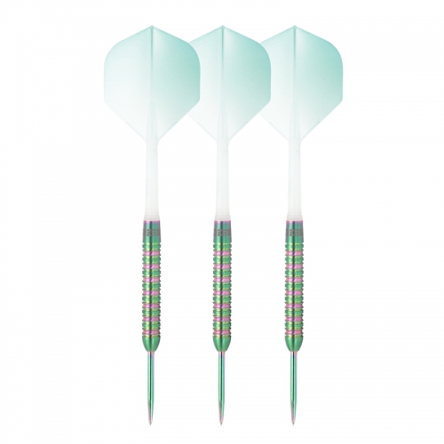 CUESOUL GREEN GEM STONE 21g Steel Tip 90% Tungsten Dart Set with