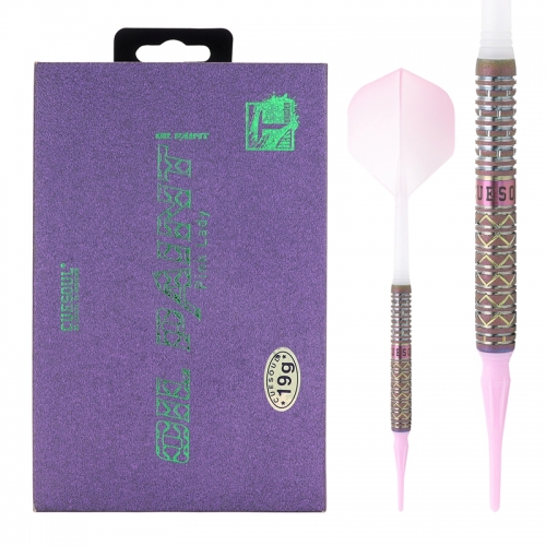 CUESOUL PINK LADY COCKTAIL 19g Soft Tip with Oil Paint Finished 90