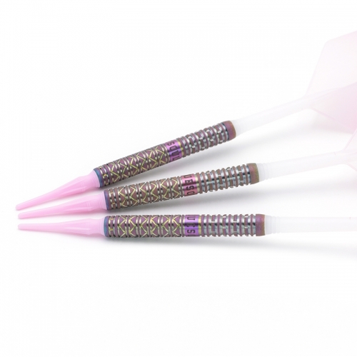 CUESOUL PINK LADY COCKTAIL 19g Soft Tip with Oil Paint Finished 90