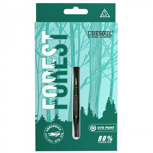 CUESOUL FOREST CROCODILE 21/23g OTO Point 90% Tungsten Dart Set
