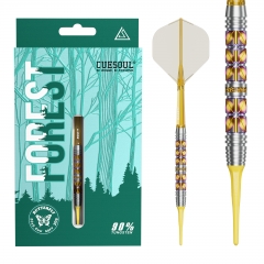 CUESOUL FOREST BUTTERFLY 20g Soft Tip 90% Tungsten Dart Set with