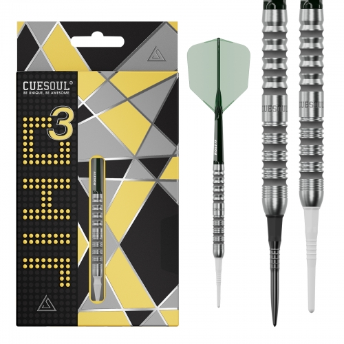 CUESOUL JIHO3 C4 90% Tungsten Dart Set Straight Shape OTO Point
