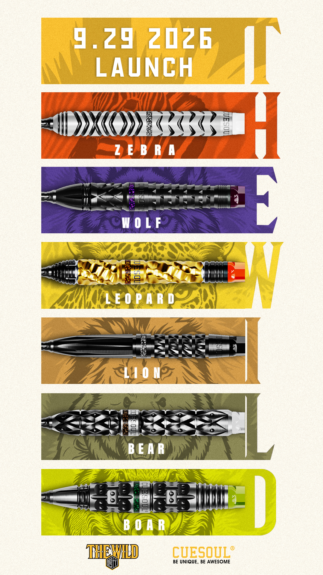 CUESOUL BE UNIQUE、BE AWESOME CUESOUL Official Darts and Billiards Online Store