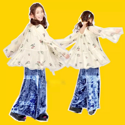 校閲ガール 石原さとみ着用・クラッシュベロアワイドパンツ,レディース  