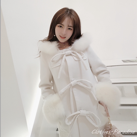 【完売商品】 WITHSUN Happy×3コート リボン ダッフルコート M ウィズサン、happyコート withsun happy×3 コート 完売商品】 WITHSUN