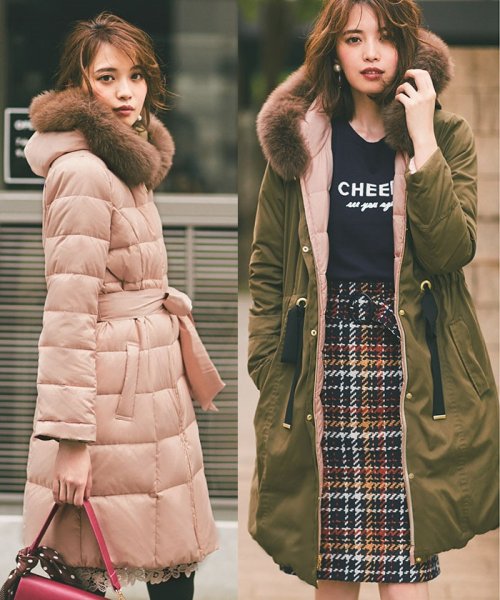 apuweiser-riche リバーシブルダウンコート