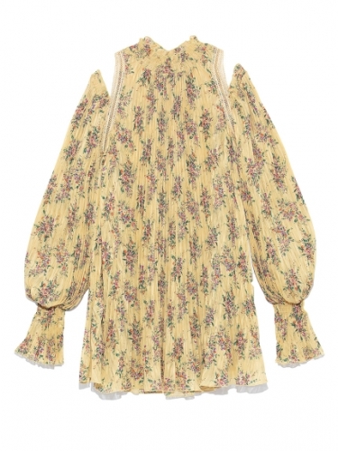プリーツギャザーチュニックワンピース,レディース服(カテゴリ)