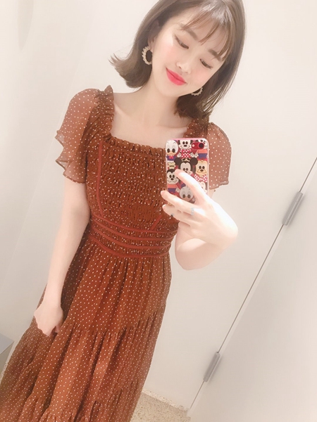 ドットワンピース | ロングワンピース | Noela OFFICIAL WEB STORE