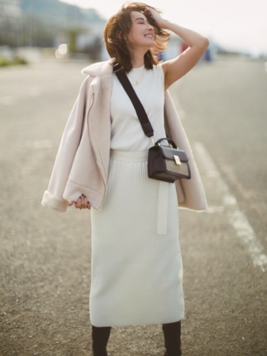 フェイクスエードボアブルゾン,レディース服(カテゴリ)