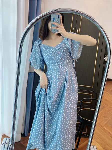 Her Lip to Heart Petal Midi Dress小嶋陽菜 - ひざ丈ワンピース