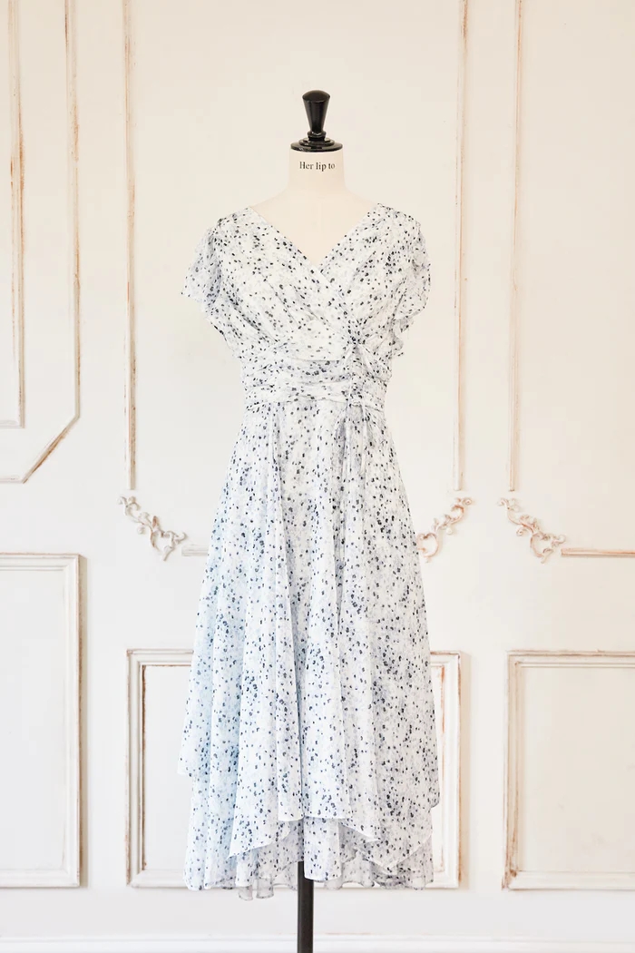Le Negresco Floral Dress