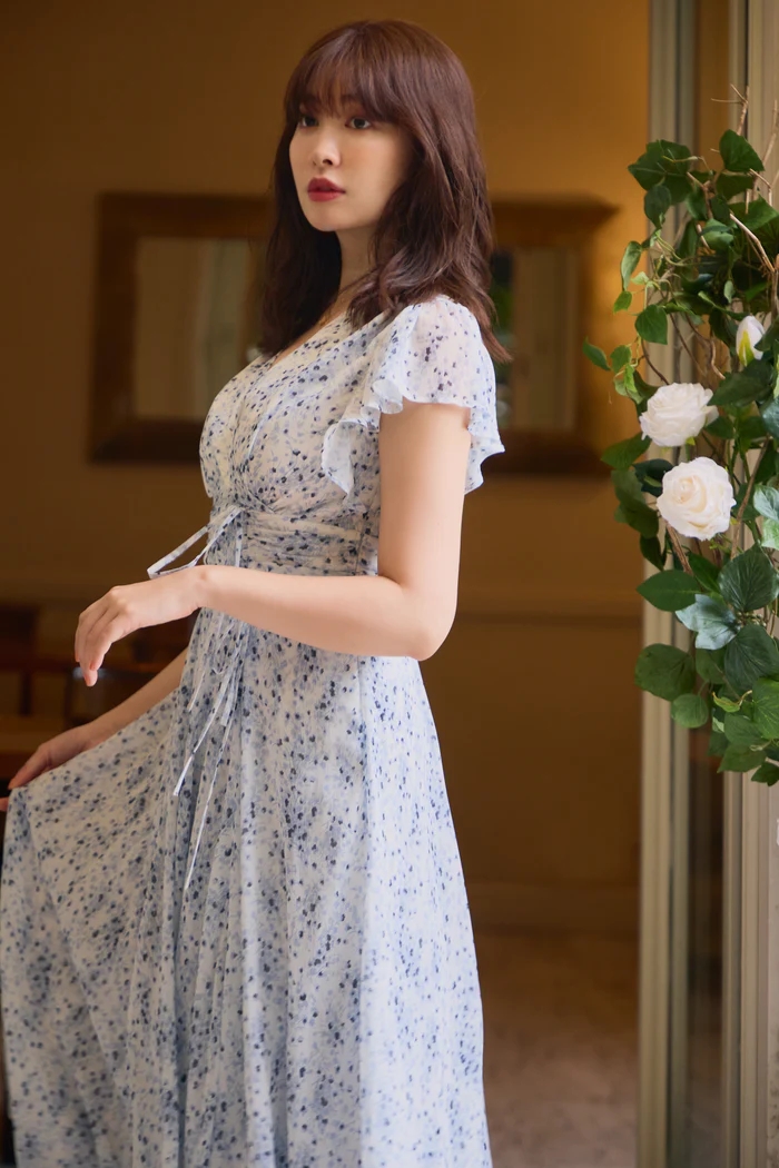 Her lip to／Le Negresco Floral Dress　Мサイズ