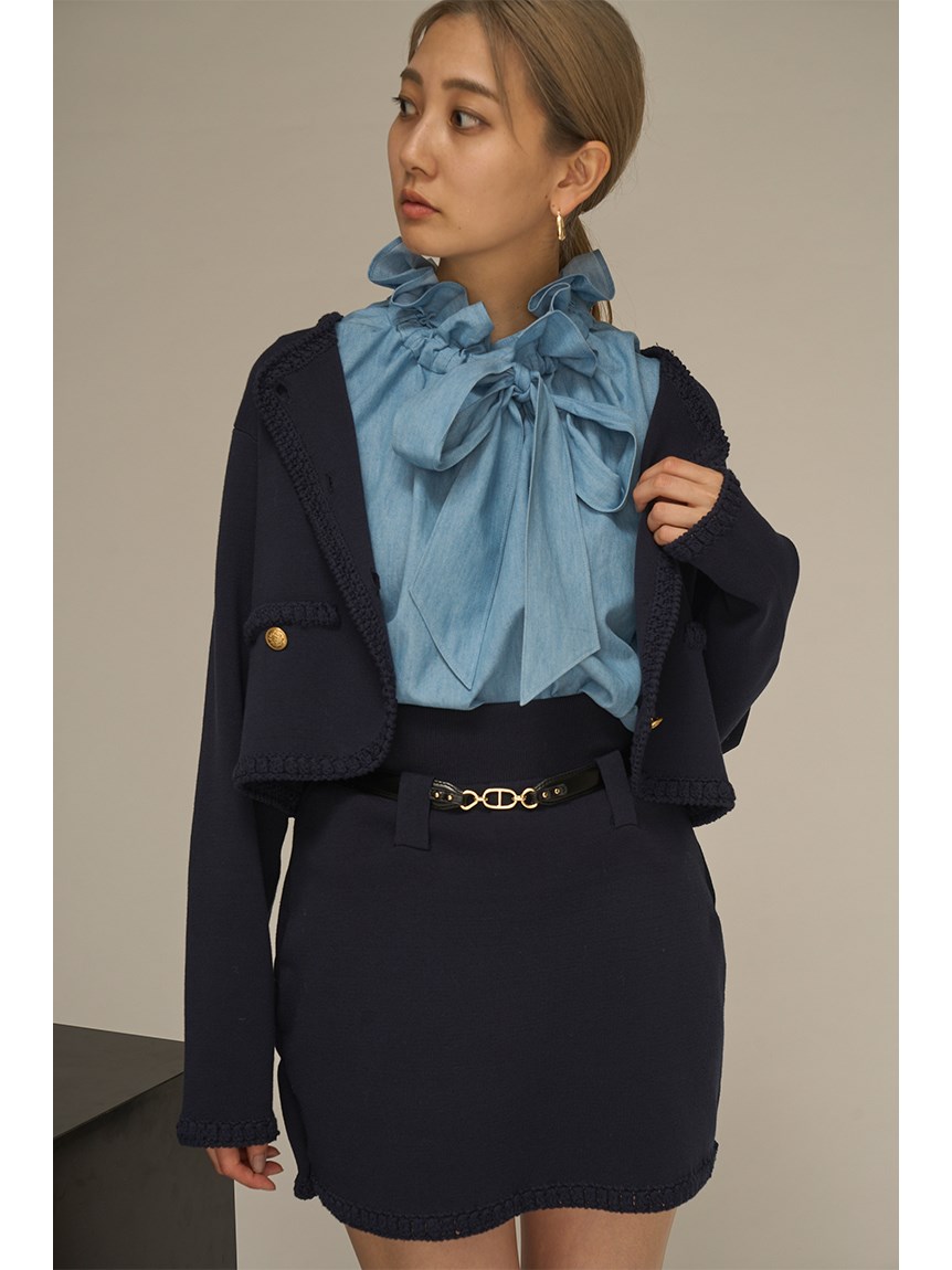 バリエニットミニスカート 