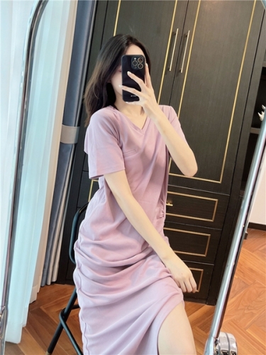 Relaxed T-Shirt Long Dress