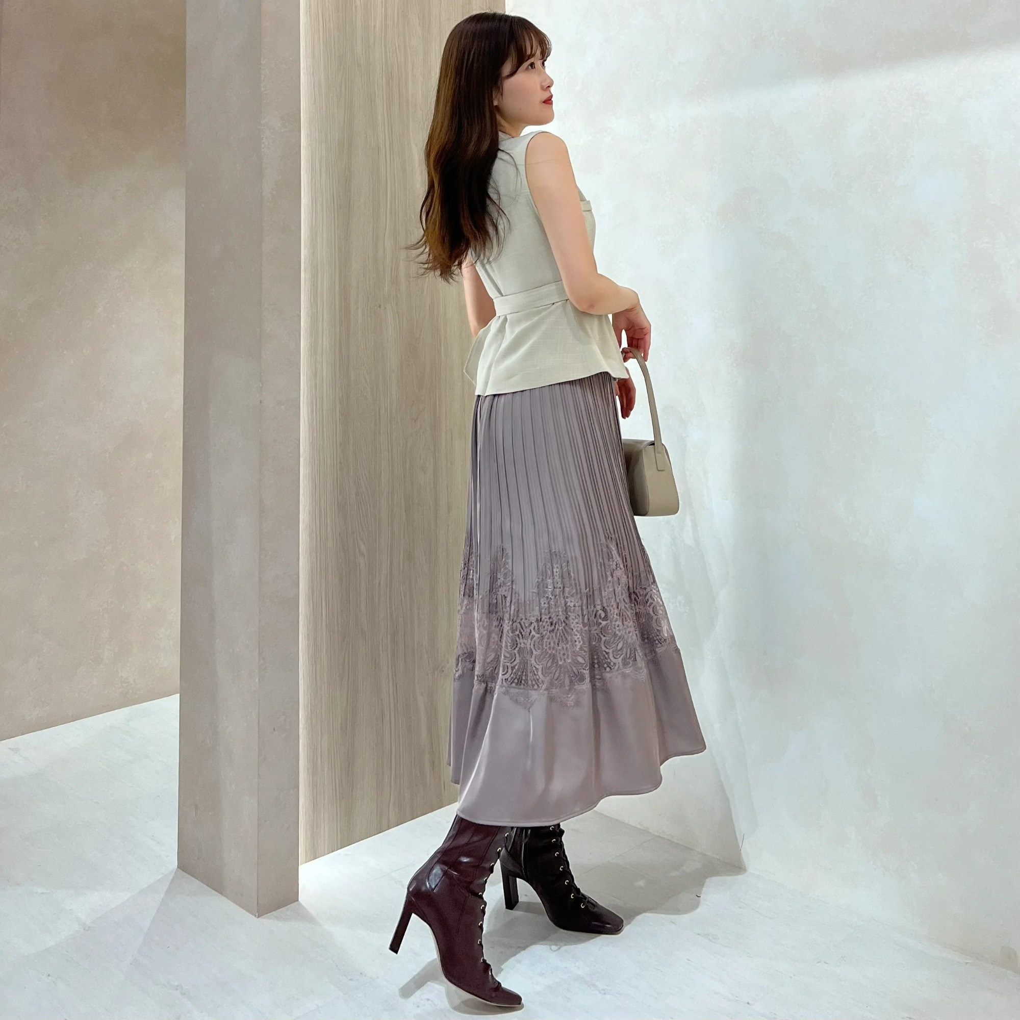 購入・価格比較 Meurice Pleated Lace Dress herlipto | www