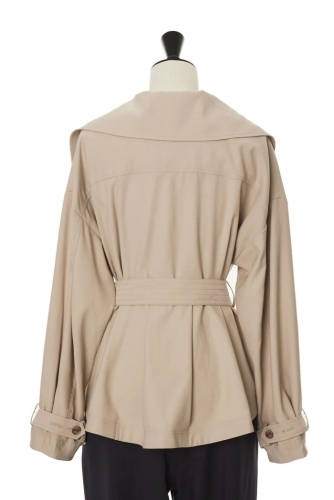 Everyday Belted Trench Jacket