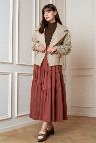 Everyday Belted Trench Jacket