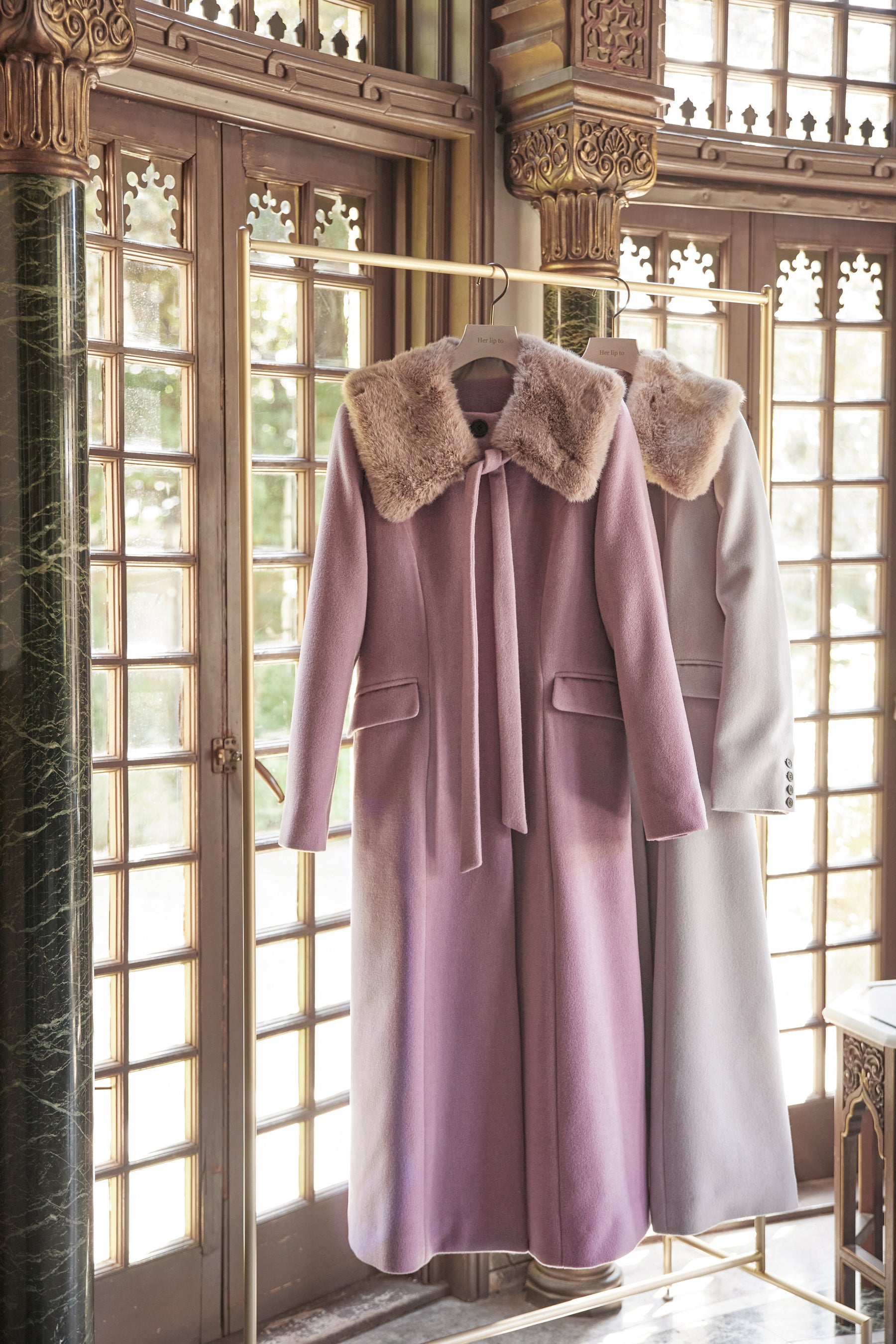 Mirage Tippet Long Coat