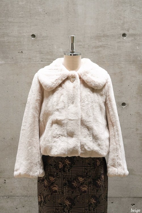 Winter Love Faux Fur Coat 美品-