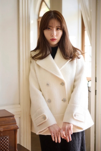 Odette Wool-Blend Coat