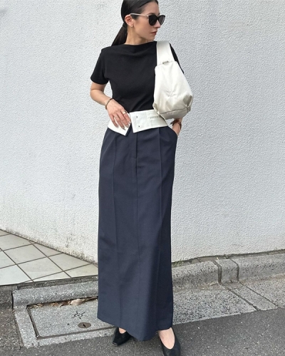 2WAY FOLD MARVELT SKIRT