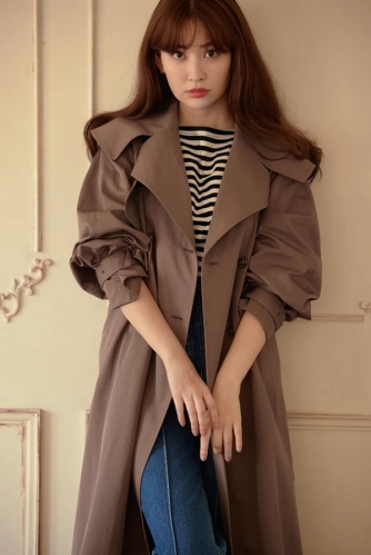 Grace Long Trench Coat