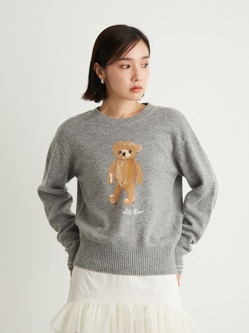 Lily Bearニットプルオーバー2023 Lily Bearニットプルオーバー2023