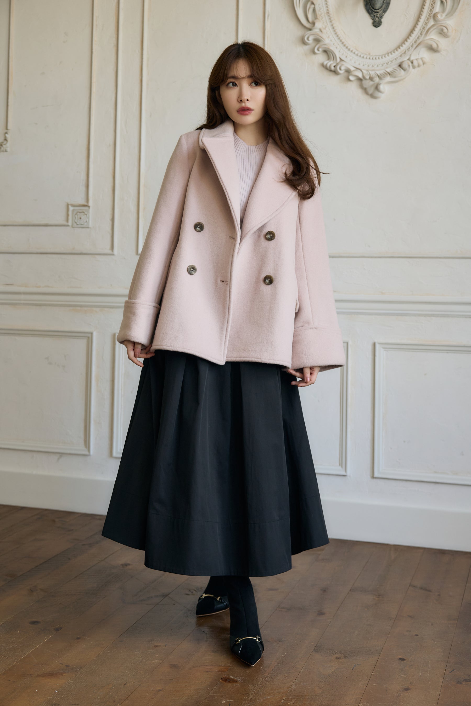 Proust Wool-Blend Melton Coat