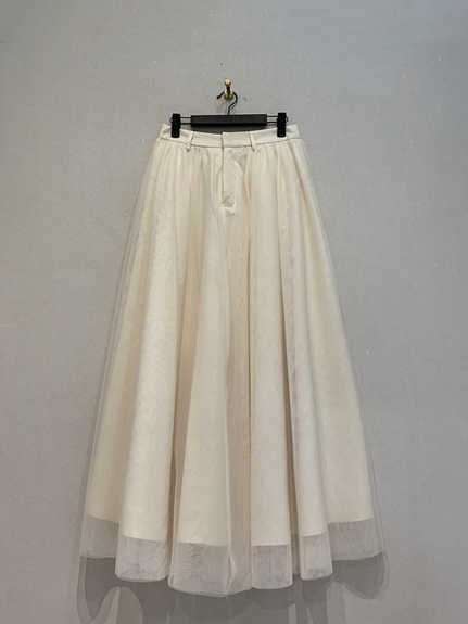 CLANE VOLUME LONG PANIER SKIRT