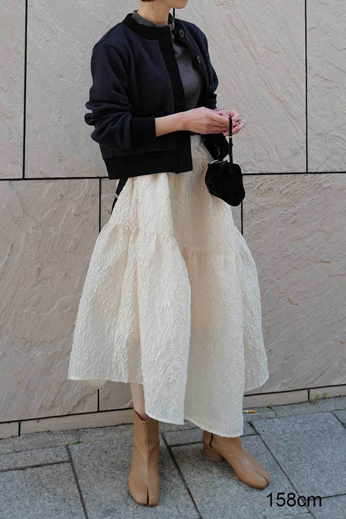 スカート machatt SHEER JACQUARD SKIRT machatt SHEER JACQUARD SKIRT