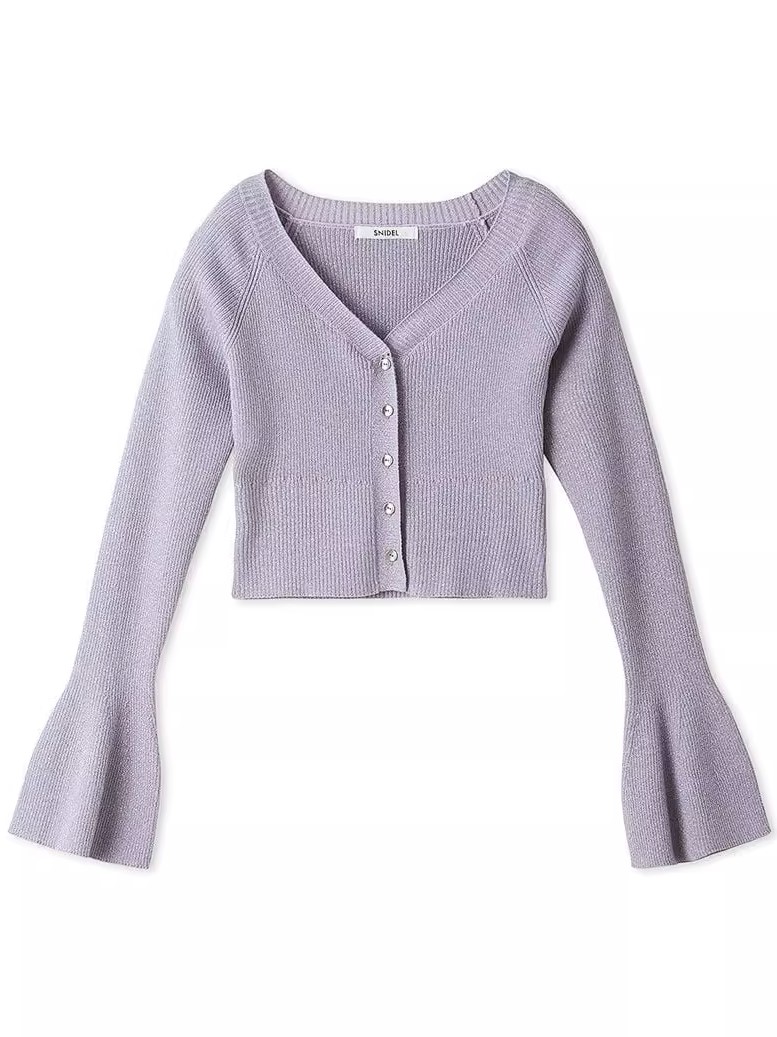 Snidel クロップドハーフスリーブカーディガン 楽天市場】スナイデル SNIDEL クロップドハーフスリーブカーディガン