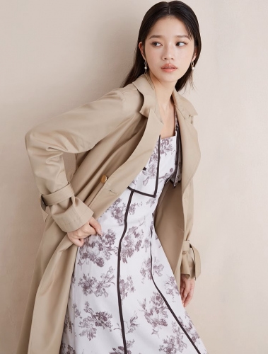 11月上旬入荷予定 スナイデル同型 レザーベルトトレンチコート