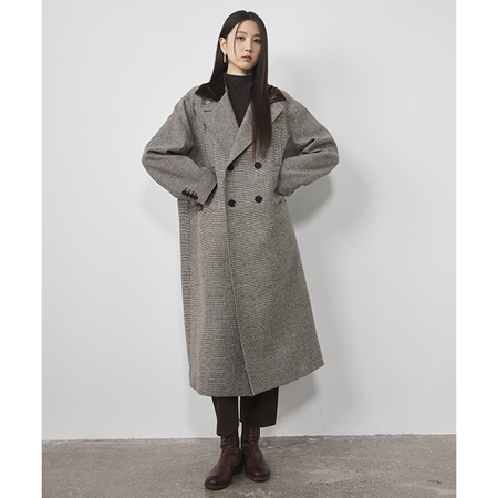 TODAYFUL トゥデイフル同型 Doublecollar Tweed Coat