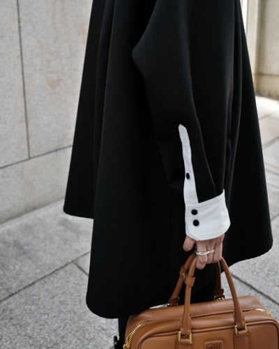 machatt マチャット同型 ダブルクロスバイカラードレス