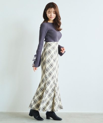 【新品未使用S】LILIAN CARATチェックマーメイドスカート bb249480c8.jpg.500x500.jpg