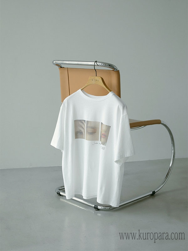 トップス ETRE TOKYO 25spring visual photo tee ETRÉ TOKYO 25spring visual photo tee