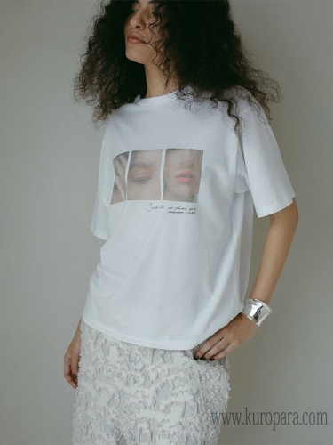 トップス ETRE TOKYO visual photo tee ETRE TOKYO 新作 25spring visual photo tee