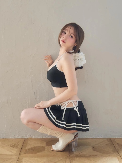 andmary Coco pleats swimwear 水着