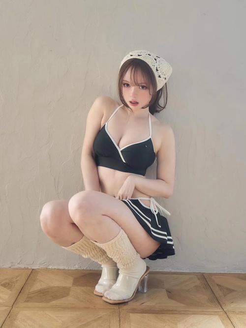 andmary Coco pleats swimwear 水着