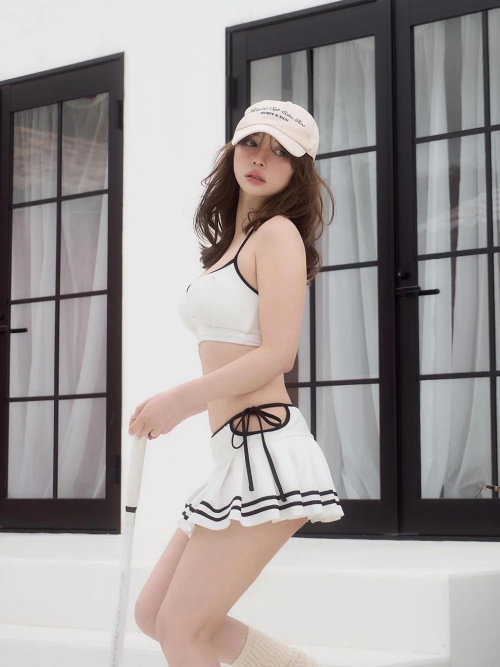 水着・ラッシュガード AND MARY Coco pleats swimwear andmary Coco pleats swimwear 水着