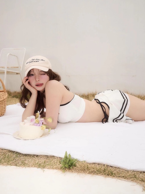 andmary Coco pleats swimwear 水着