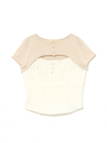 トップス Poppy cotton lace set Poppy cotton lace set ホワイト