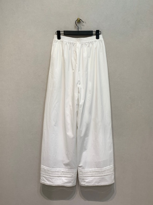 machatt コットンレースパンツ　ホワイト　正規 machatt コットンレースパンツ