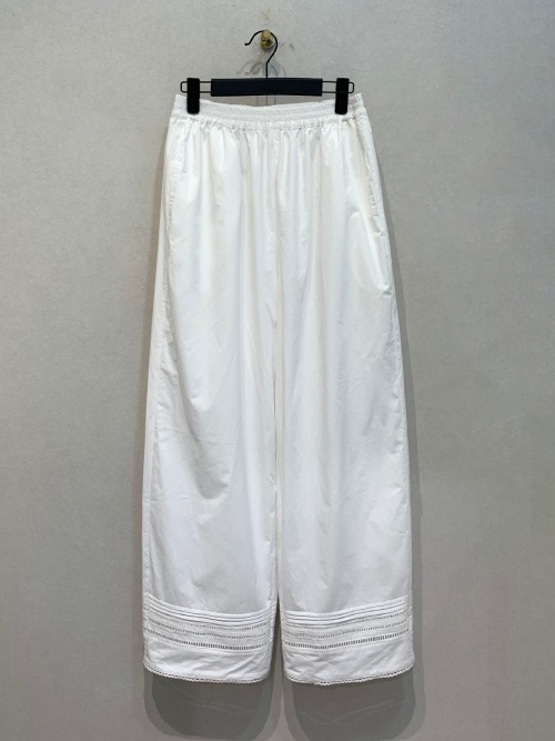 machatt コットンレースパンツ